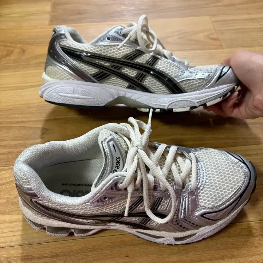 [BUNJANG] ASICS Gel-Kayano 14 Cream Black / 아식스 젤카야노14 크림블랙 235