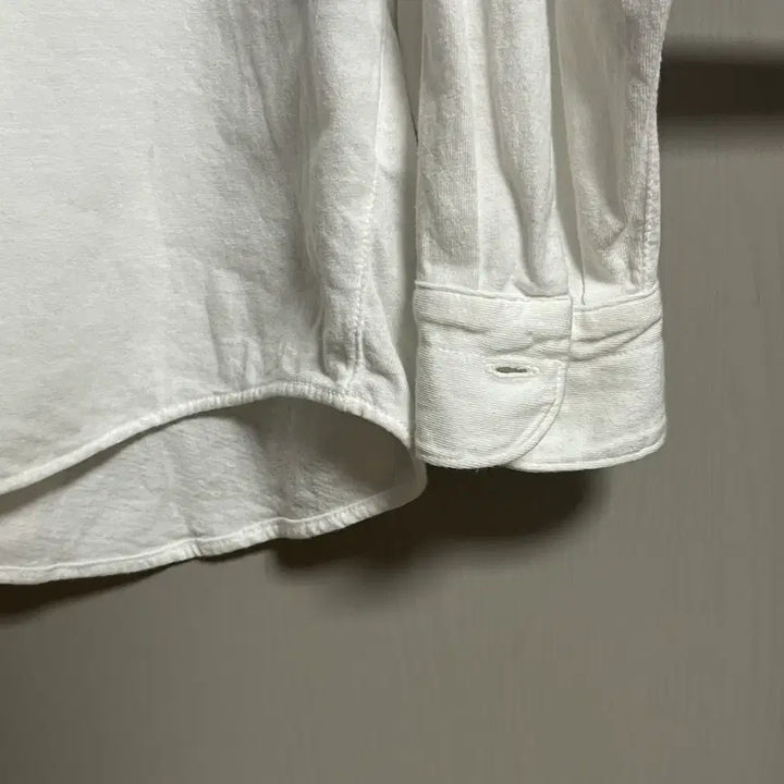 [BUNJANG] 23SS Comoli Jersey Shirt White / [3] 23SS 코모리 져지 셔츠 화이트
