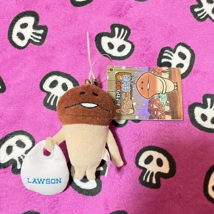 [SOLD OUT] [고전]일본 정품 로손 나메코 미니 인형 (한정판)