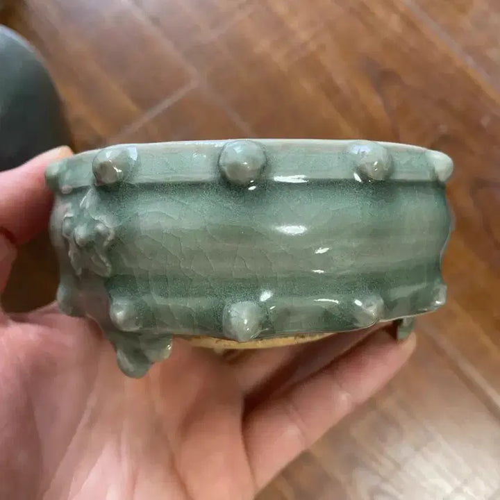 [BUNJANG] Authentic Late Qing Dynasty Longquan Celadon Vase / 진품 청나라후기 용천요(운송시간12일)