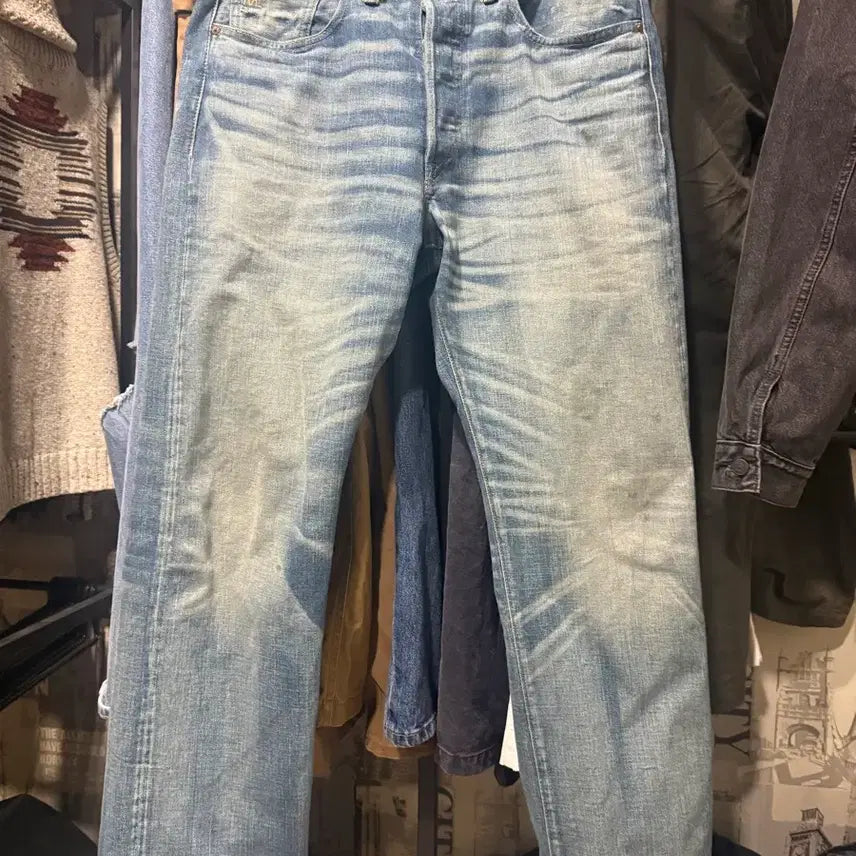 [BUNJANG] RRL Milner Selvedge Denim Jeans / Rrl 더블알엘 밀너 셀비지진 판매