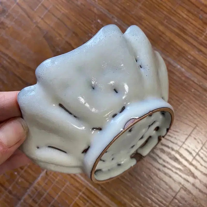 [BUNJANG] Qing Dynasty Early Longquan Celadon Hexagonal Plate / 진품 청나라초기 용천요(운송시간12일) 요지품