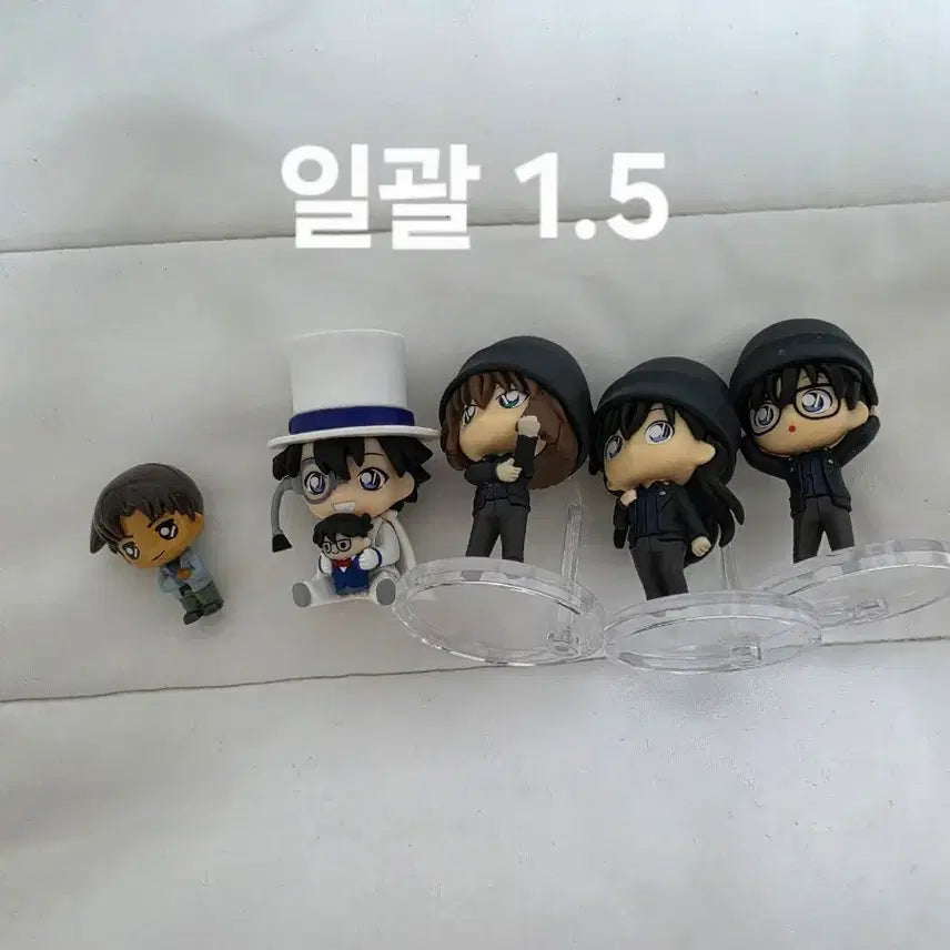 [BUNJANG] Detective Conan Mini Figures: Kaito Kid, Ran / 명탐정 코난 미니 피규어 괴도키드 란 양도 판매