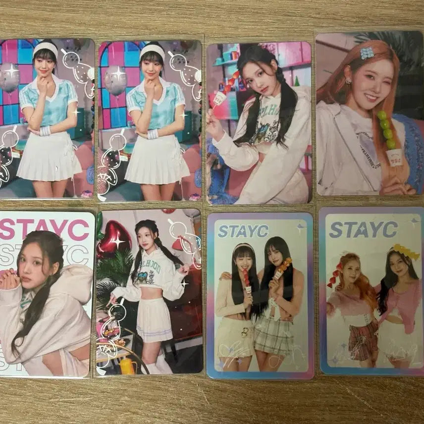 [BUNJANG] STAYC Sumin Sieun J Photocard Bundle Set / 스테이씨 왕가탕후루 수민 시은 제이 포토카드 포카 굿즈