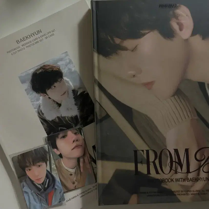[BUNJANG] Baekhyun Switzerland Photobook FROM B ver. A/B / 백현 스위스 포토북 FROM B A,B ver