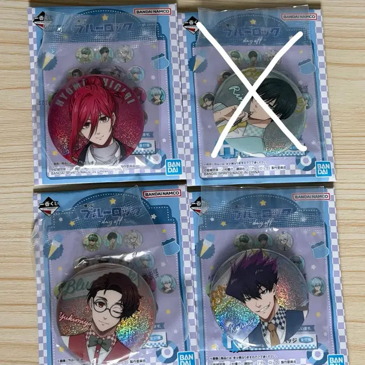 [BUNJANG] Blue Lock Day Off Kuji Can Badge / 블루록 데이오프 day off 쿠지 캔뱃지 판매
