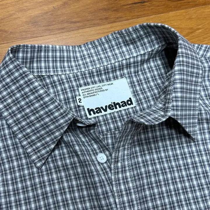 [SOLD OUT] 해브해드 클래식 컴포트 체크셔츠 브라운 2