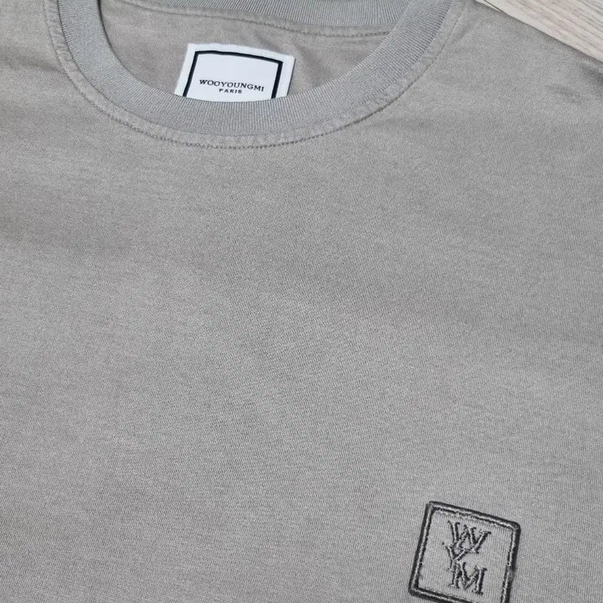 [BUNJANG] Wooyoungmi Feather Short-Sleeve T-Shirt Size 105 / 우영미 깃털 반팔