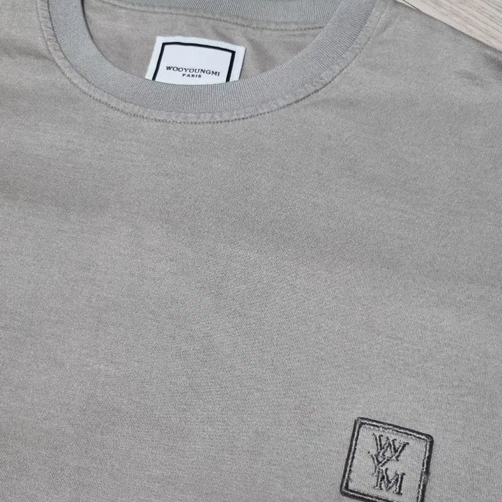 [BUNJANG] Wooyoungmi Feather Short-Sleeve T-Shirt Size 105 / 우영미 깃털 반팔