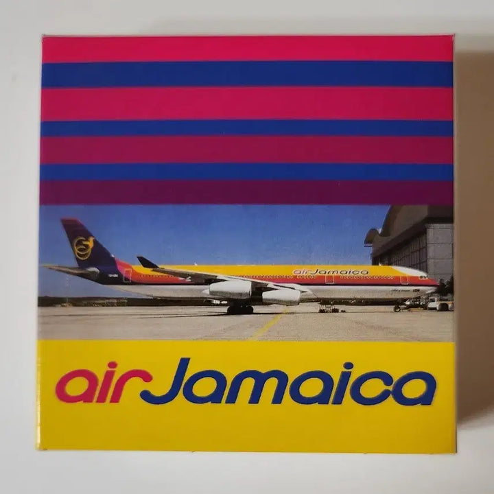 [BUNJANG] Schabak Air Jamaica A340 1:600 Scale Model Aircraft / SCHABAK 에어자메이카 A340 항공기 모형