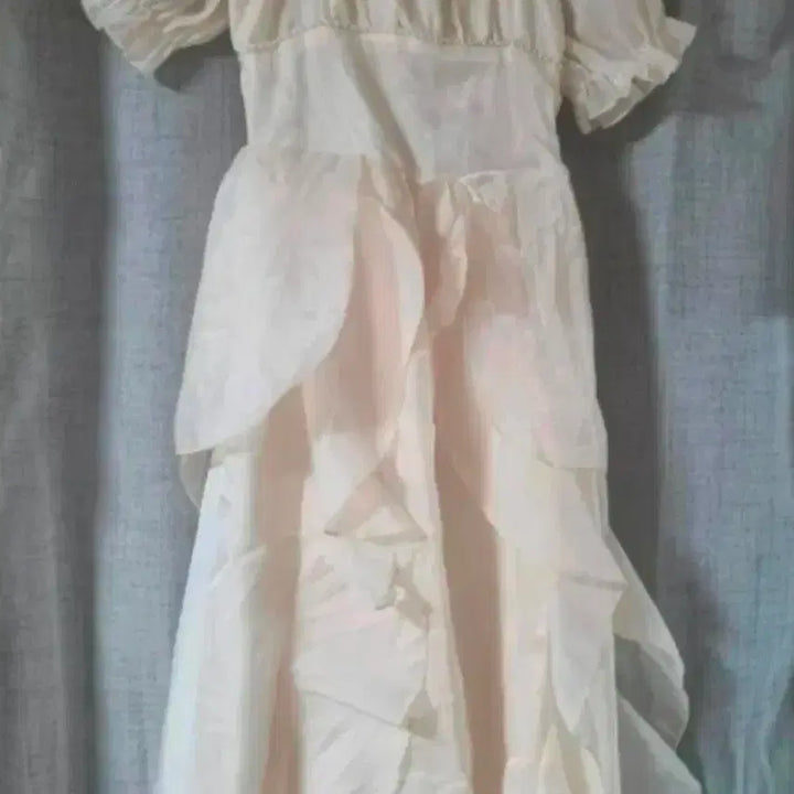 [BUNJANG] Ivory Lace Long Dress L Size / 아이보리 레이스 롱 드레스 컨셉촬영 코스프레 졸업사진 L사이즈