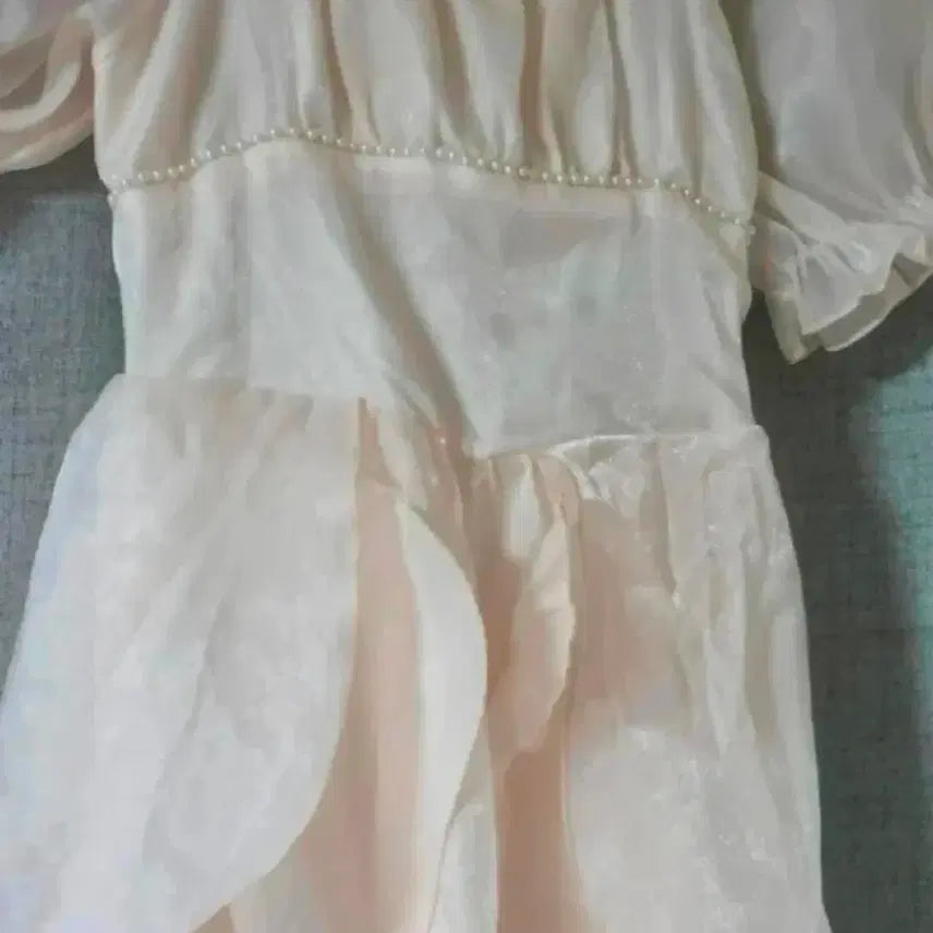 [BUNJANG] Ivory Lace Long Dress L Size / 아이보리 레이스 롱 드레스 컨셉촬영 코스프레 졸업사진 L사이즈