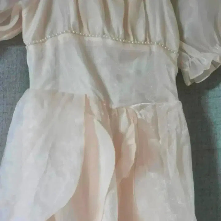 [BUNJANG] Ivory Lace Long Dress L Size / 아이보리 레이스 롱 드레스 컨셉촬영 코스프레 졸업사진 L사이즈