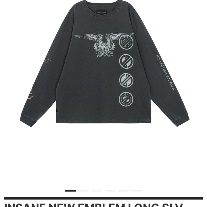 [BUNJANG] Insane Garage Long Sleeve Size 2 / 인세인개러지 롱슬리브 2