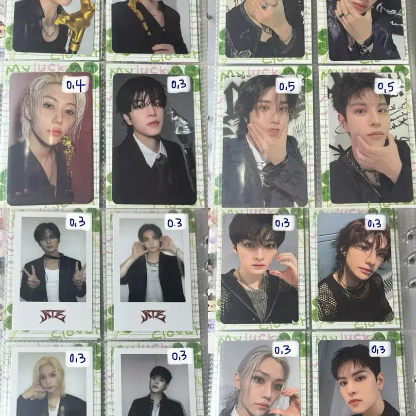 [BUNJANG] Stray Kids DOMINATE ATEEZ Photocard Bang Chan Lee Know Changbin Hyunjin Han Felix Seungmin I.N / 스키즈 도미네이트 에이트 포카 방찬리노창빈현진한필릭스승민아이엔