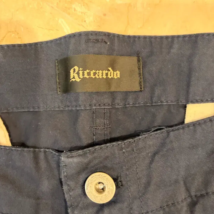 [BUNJANG] Riccardo Navy Cargo Pants L / (L) Riccardo 네이비 카고팬츠