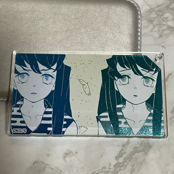 [BUNJANG] Demon Slayer Muichiro &amp; Yuichiro Brothers Acrylic Keychain / 귀멸의칼날 무이치로 유이치로 형제 아크릴 키링