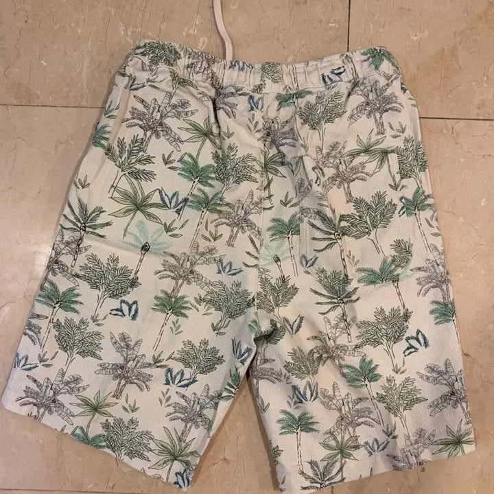 [BUNJANG] Zara Palm Tree Shorts / (S) 자라 야자수 반바지