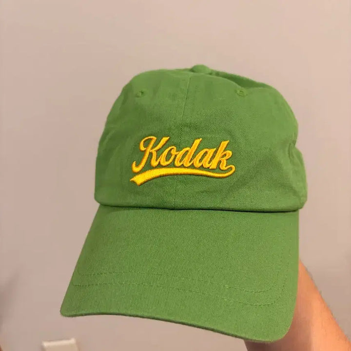 [BUNJANG] Kodak Ball Cap Green / 코닥 볼캡
