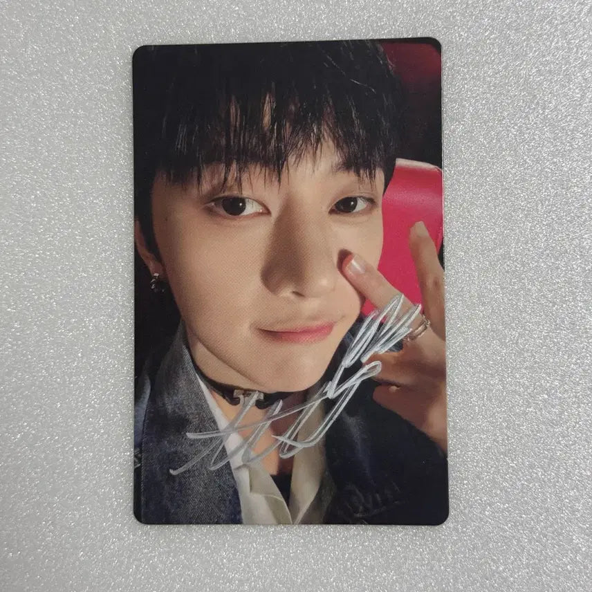 [BUNJANG] ZB1 Sung Hanbin Cinema Paradise Signed Photocard / 제베원 석매투 Cinema Paradise 싸인 포카