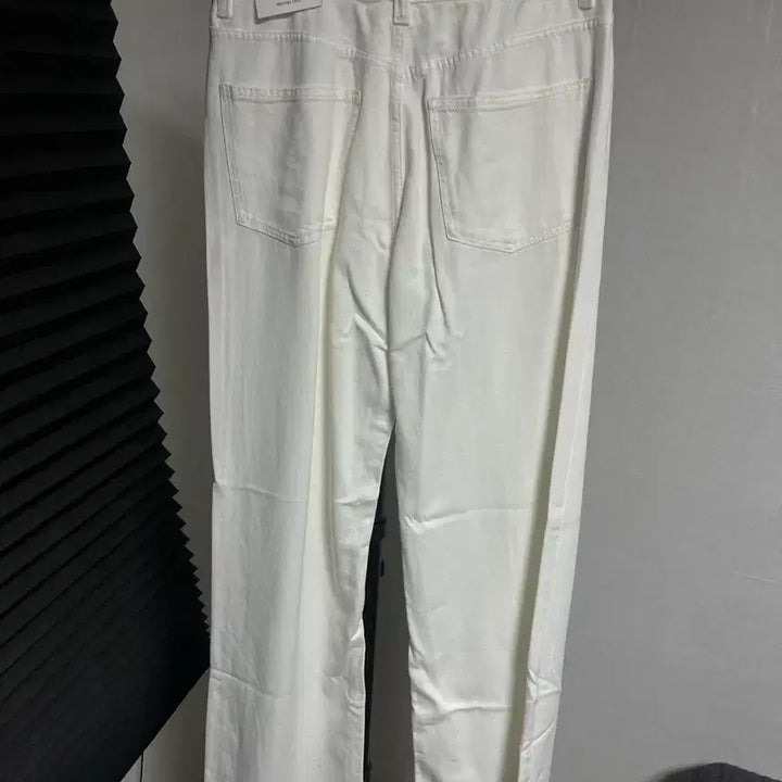 [BUNJANG] Massimo Dutti Wide White Denim Pants / [새상품] 마시모두띠 와이드 화이트 데님 42(32)