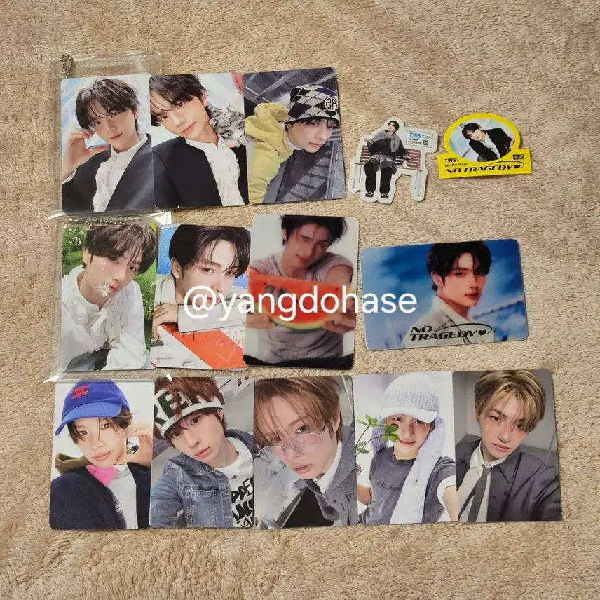 [BUNJANG] TWS NO TRAGEDY Bundle Set Photocard Shinyu, Youngjae, Jihoon, Kyeongmin / 투어스 포카 NO TRAGEDY 일괄 신유 영재 경민