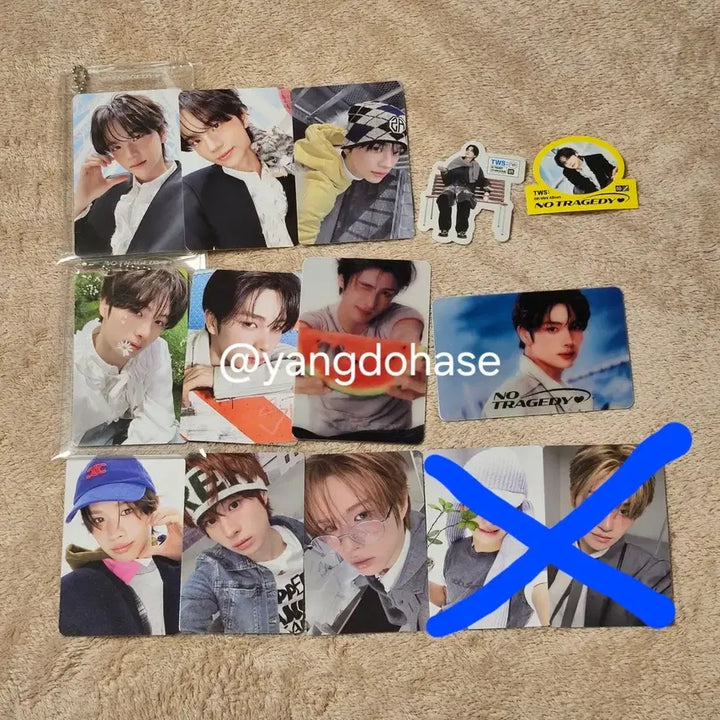 [BUNJANG] TWS NO TRAGEDY Bundle Set Photocard Shinyu, Youngjae, Jihoon, Kyeongmin / 투어스 포카 NO TRAGEDY 일괄 신유 영재 경민
