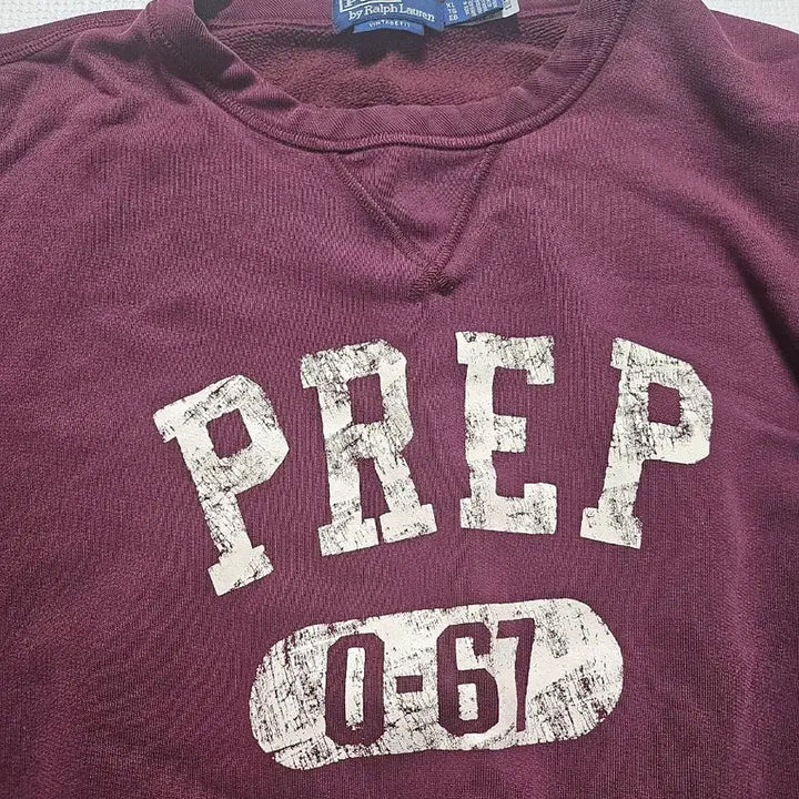 [BUNJANG] Polo Ralph Lauren Prep Sweatshirt Burgundy / 폴로 랄프로렌 PREP 맨투맨 버건디팝니다