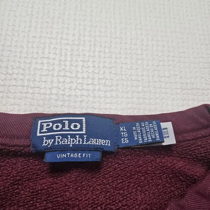 [BUNJANG] Polo Ralph Lauren Prep Sweatshirt Burgundy / 폴로 랄프로렌 PREP 맨투맨 버건디팝니다