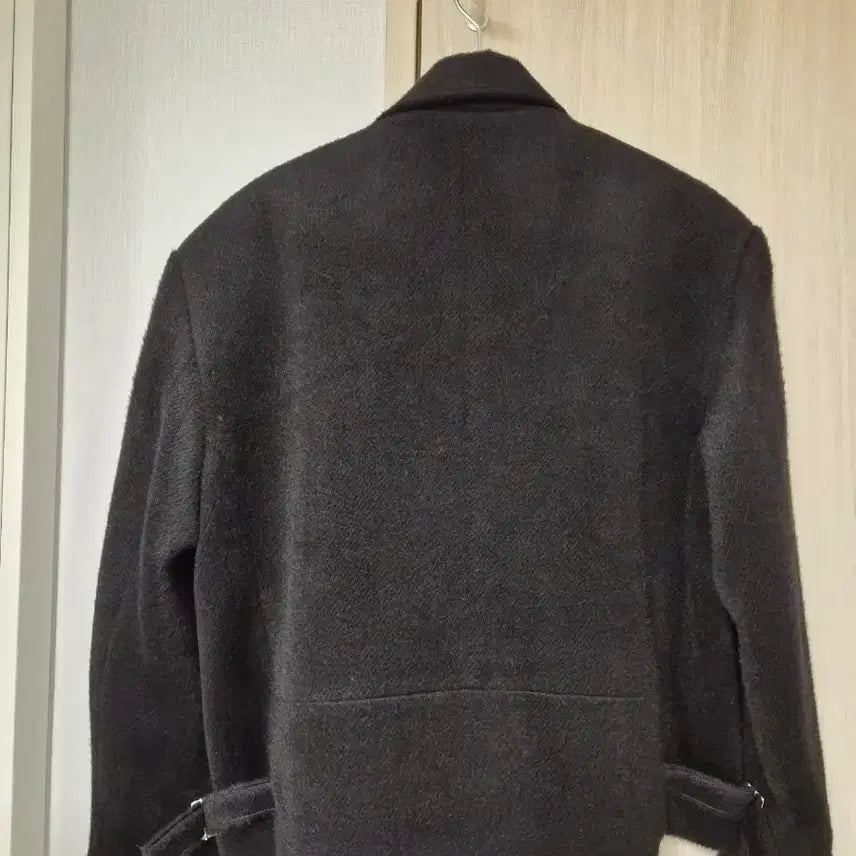 [BUNJANG] Noir Alpaca Crop Zip-Up Jacket Size 52 / 노이어 알파카 크롭 집업 자켓 52사이즈 팝니다