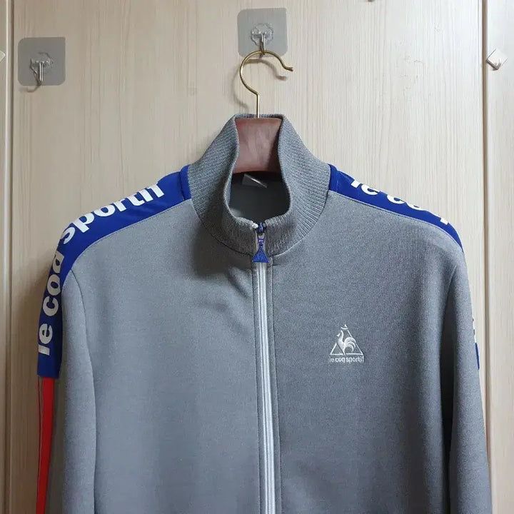 [BUNJANG] Le Coq Sportif Training Set Melange Grey (Size 95) / 르꼬끄 (95) 트레이닝복 (멜란지그레이)