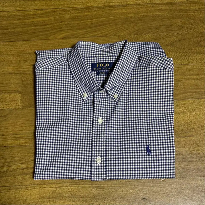 [BUNJANG] Polo Ralph Lauren Slim Fit Checkered Shirt - Medium / 폴로 슬림핏 체크 셔츠 M