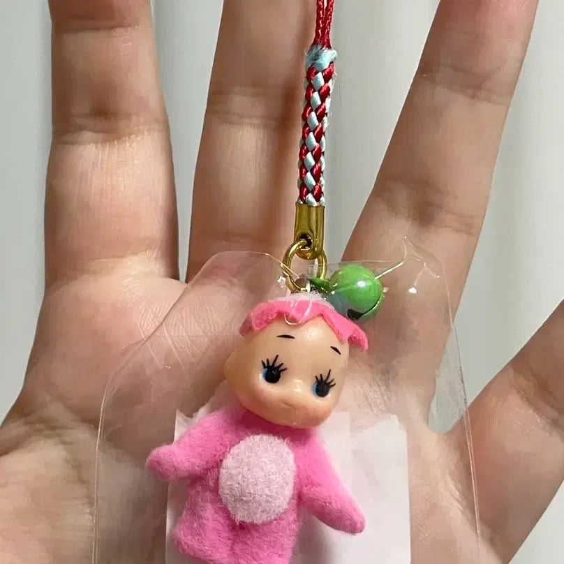 [BUNJANG] Pink Kappa Kippi Strap / 고전) 핑크 갓파 큐피 스트랩