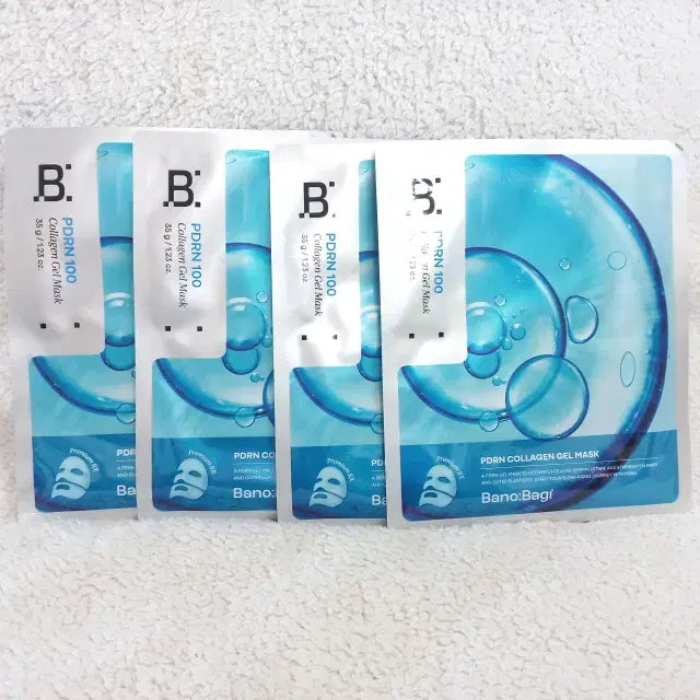 [BUNJANG] Banobagi PDRN Collagen Gel Mask 4 Sheets / 바노바기 피디알엔 콜라겐 겔 마스크 4매입