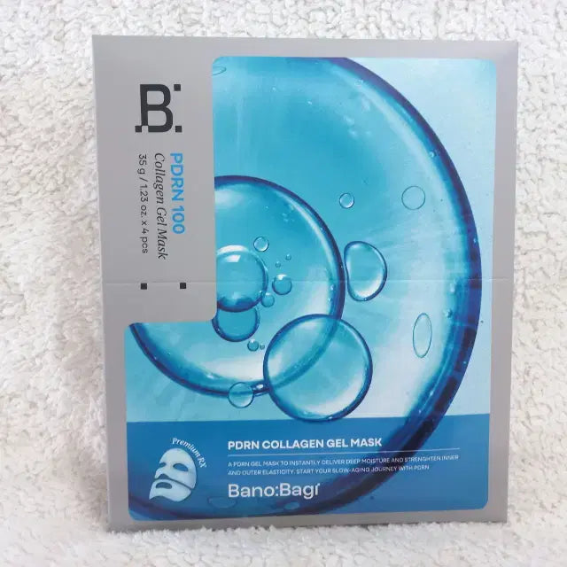 [BUNJANG] Banobagi PDRN Collagen Gel Mask 4 Sheets / 바노바기 피디알엔 콜라겐 겔 마스크 4매입