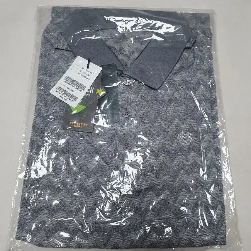 [SOLD OUT] [95] 코오롱 남성 반팔 카라 티셔츠 새제품