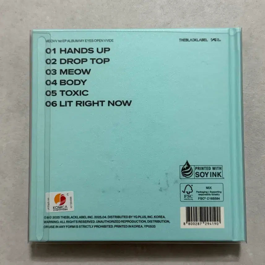 [BUNJANG] MEOVV MiyaO My Eyes Open Wide Signed Album / MEOVV 미야오 My Eyes Open Wide 사인 앨범
