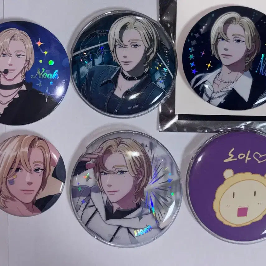 [BUNJANG] PLAVE Noah Aniplus KetaPo Dash Concert Can Badge &amp; Samwe Ring &amp; Mwa Ring Bundle Set / 플레이브 노아 애니플러스 케타포 대쉬 콘서트 캔뱃지 삼왜키링 뫄키링 양도