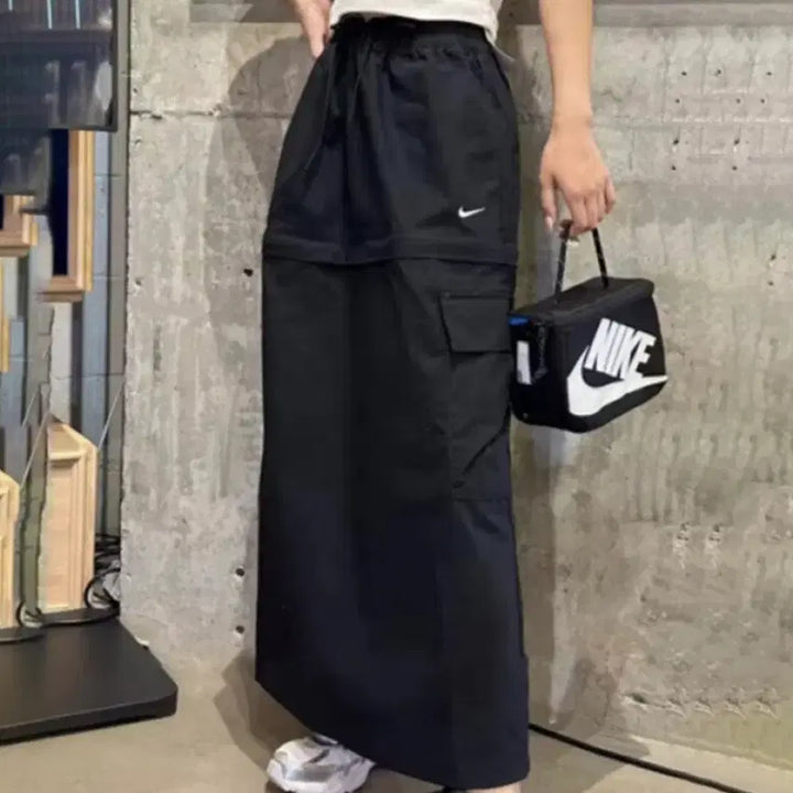 [BUNJANG] Nike Cargo Midi Skirt Black XS / 나이키 카고 미디 스커트 블랙 - xs