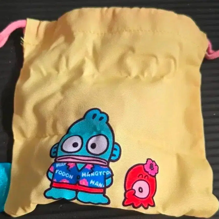 [BUNJANG] Sanrio Hangyodon Yellow Pouch Gacha / 산리오 한교동 옐로우 파우치 가챠