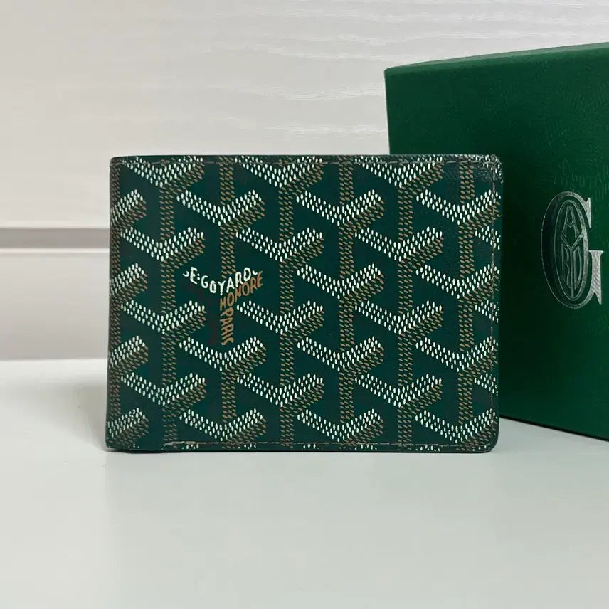 [BUNJANG] Goyard Saint-Louis Victorie Wallet Green / [정품] 고야드 빅투와르 반지갑 그린