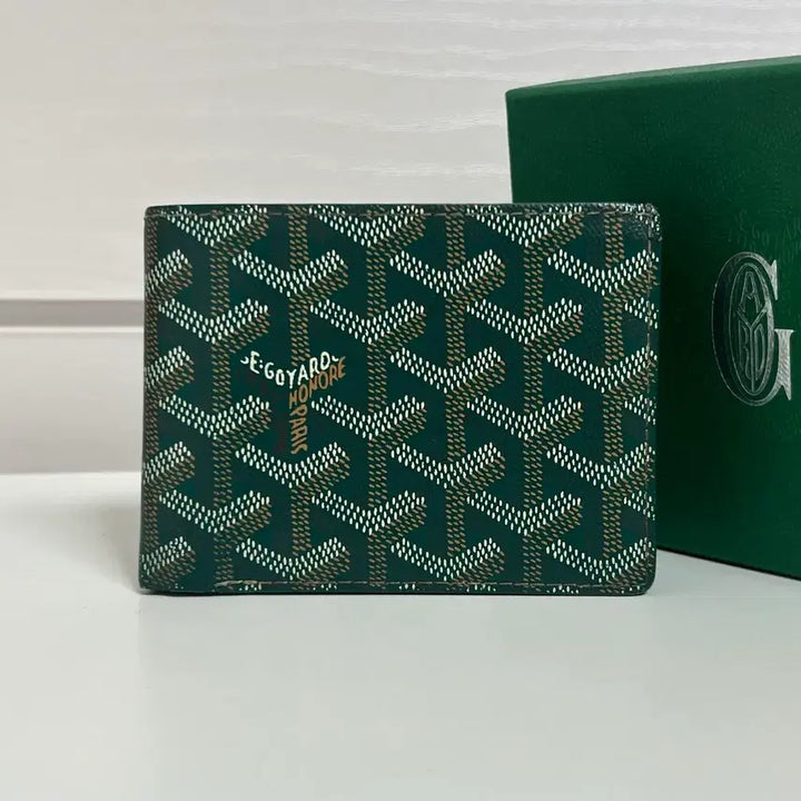 [BUNJANG] Goyard Saint-Louis Victorie Wallet Green / [정품] 고야드 빅투와르 반지갑 그린