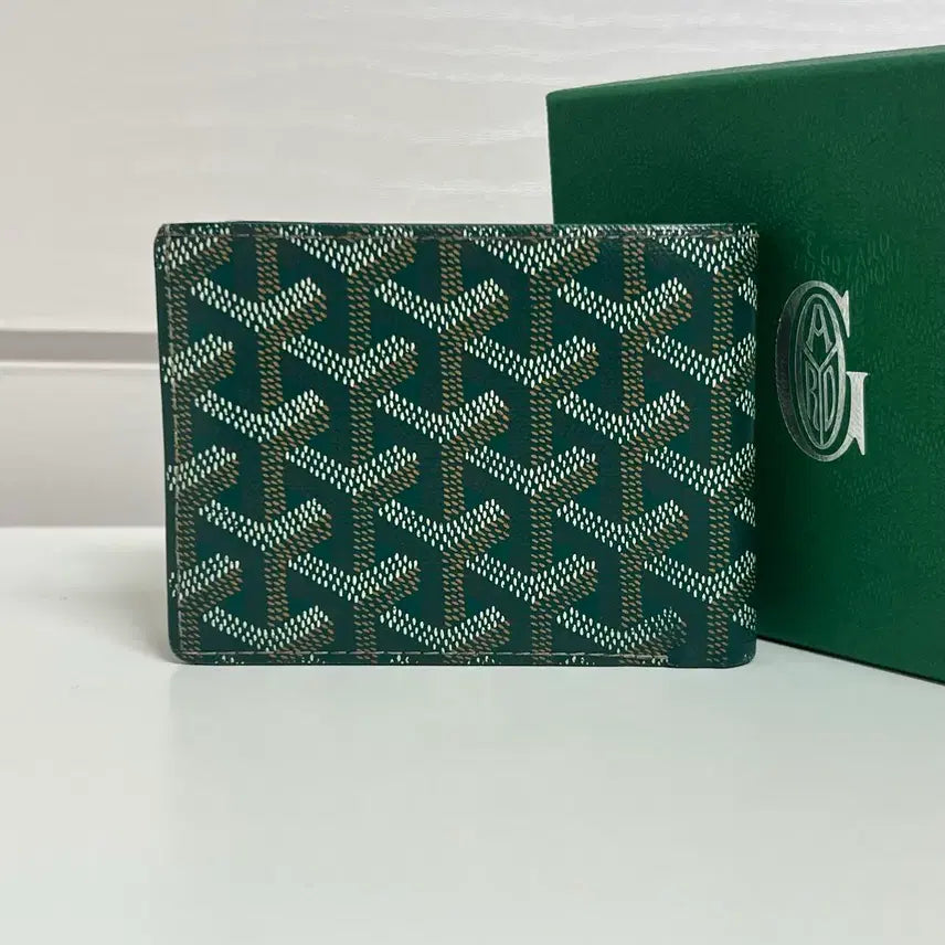[BUNJANG] Goyard Saint-Louis Victorie Wallet Green / [정품] 고야드 빅투와르 반지갑 그린