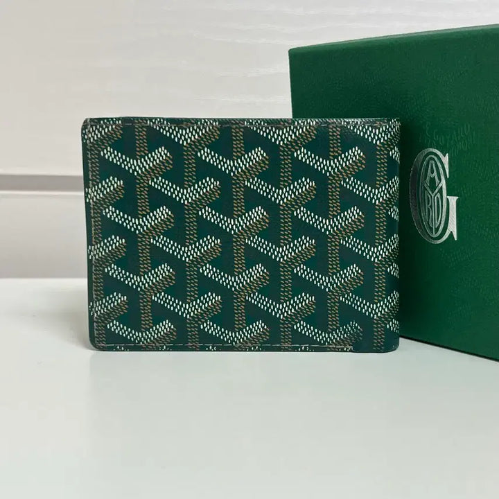 [BUNJANG] Goyard Saint-Louis Victorie Wallet Green / [정품] 고야드 빅투와르 반지갑 그린