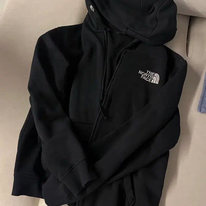 [BUNJANG] The North Face Black Hoodie Zip-up XL / 노스페이스 블랙 후드집업 xl