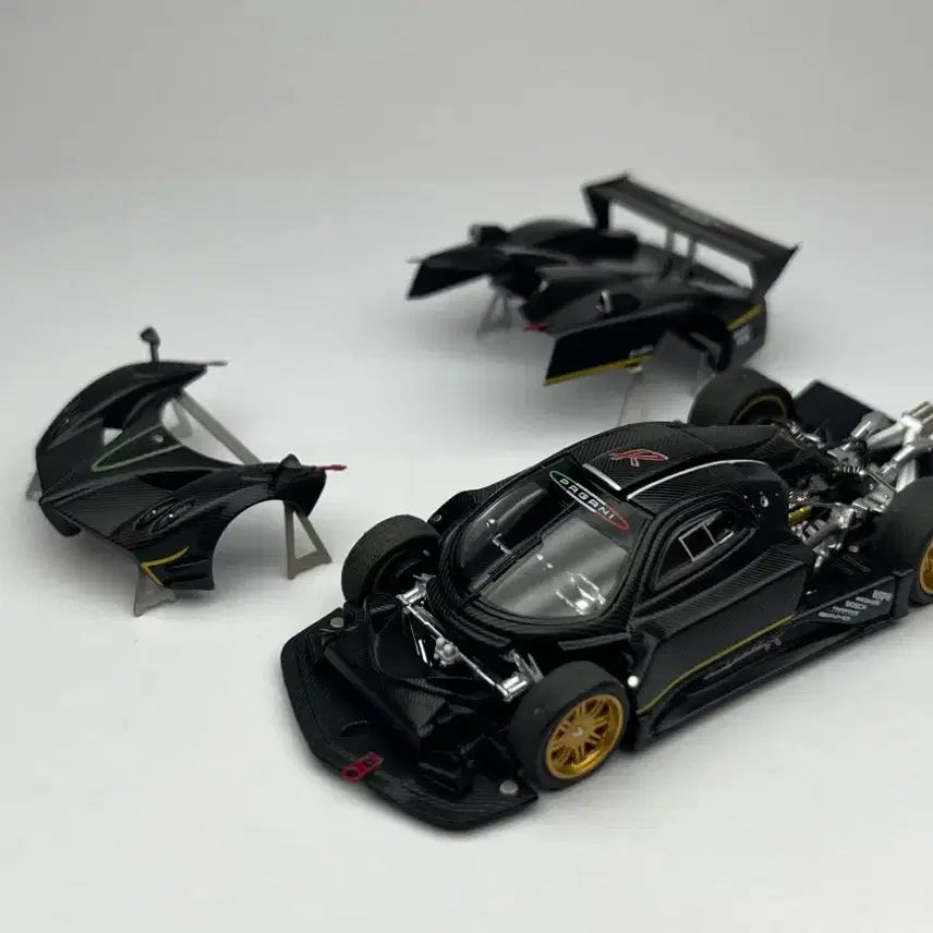 [BUNJANG] Almost Real 1/64 Pagani Zonda R Matte Black Carbon / Almost Real 1/64 파가니 zonda R