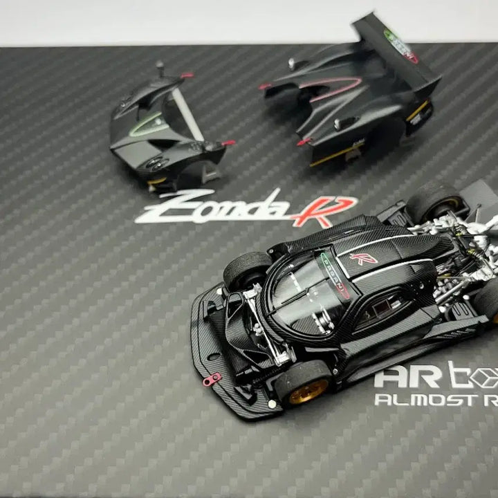 [BUNJANG] Almost Real 1/64 Pagani Zonda R Matte Black Carbon / Almost Real 1/64 파가니 zonda R