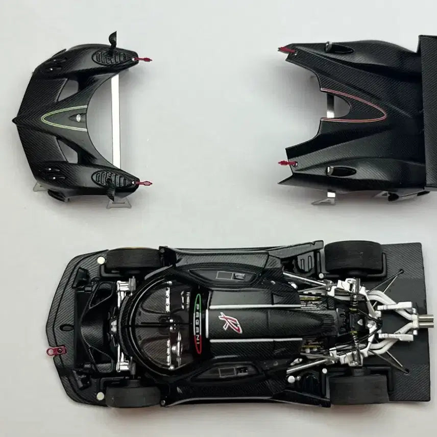 [BUNJANG] Almost Real 1/64 Pagani Zonda R Matte Black Carbon / Almost Real 1/64 파가니 zonda R