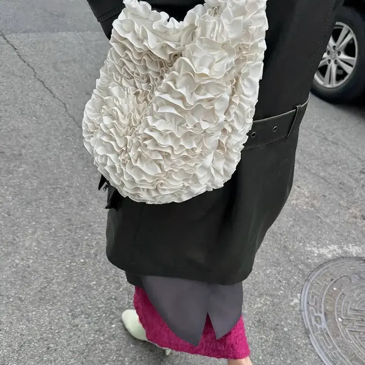[BUNJANG] COS Dahlia Shoulder Bag Ivory / 코스 달리아 숄더백 아이보리 1269101002