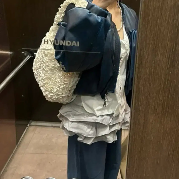 [BUNJANG] COS Dahlia Shoulder Bag Ivory / 코스 달리아 숄더백 아이보리 1269101002